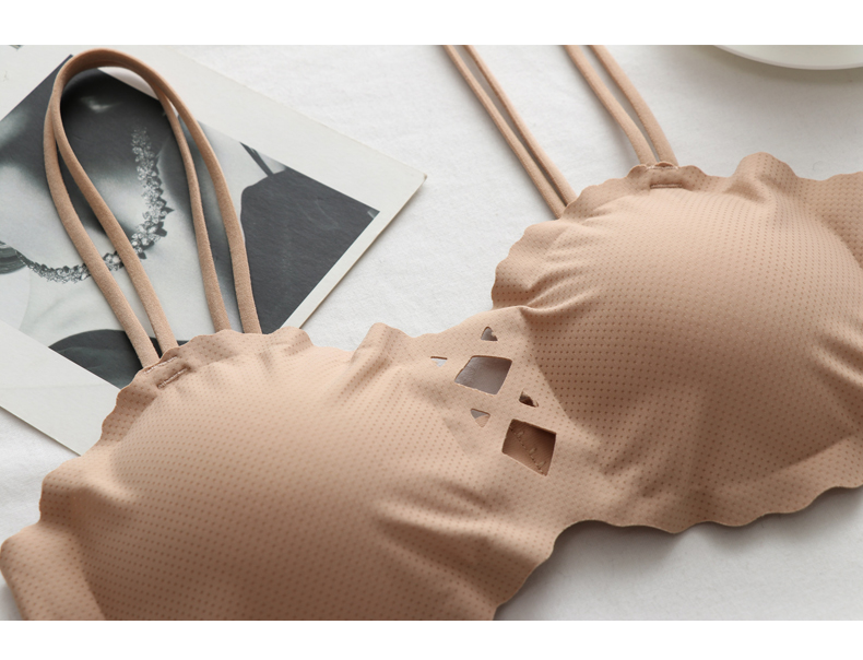 ideamini文胸 ideamini无钢圈小背心内穿内衣女高中学生少女薄款抹胸