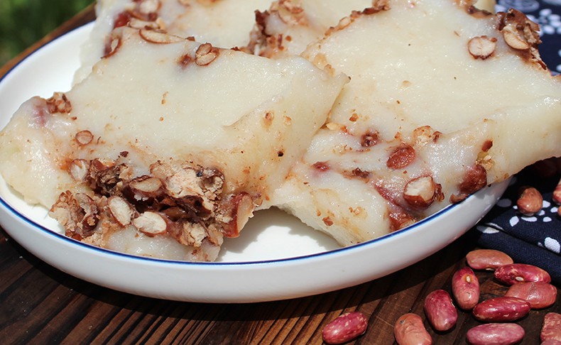 江米切糕东北糯米粘糕年糕手工年糕点500g*3袋