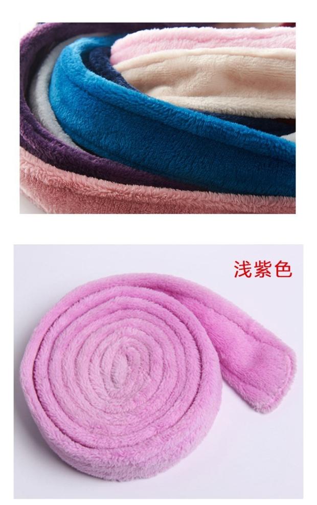 系带带子睡袍珊瑚春夏腰带法兰绒系绳厚薄睡衣绑带浴袍浴衣绒加