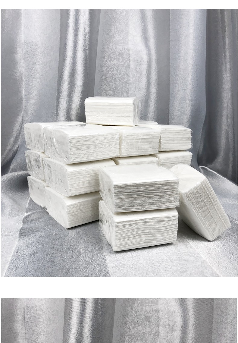 餐巾纸抽纸批发整箱散装饭店专用纸巾便宜餐厅纸巾100小包实惠装
