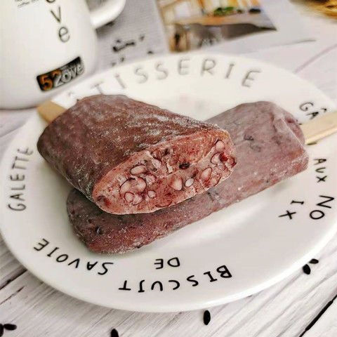 袁龙经典热卖黑糯米雪糕厚脸皮糯米棒冰冷饮顺丰袁龙