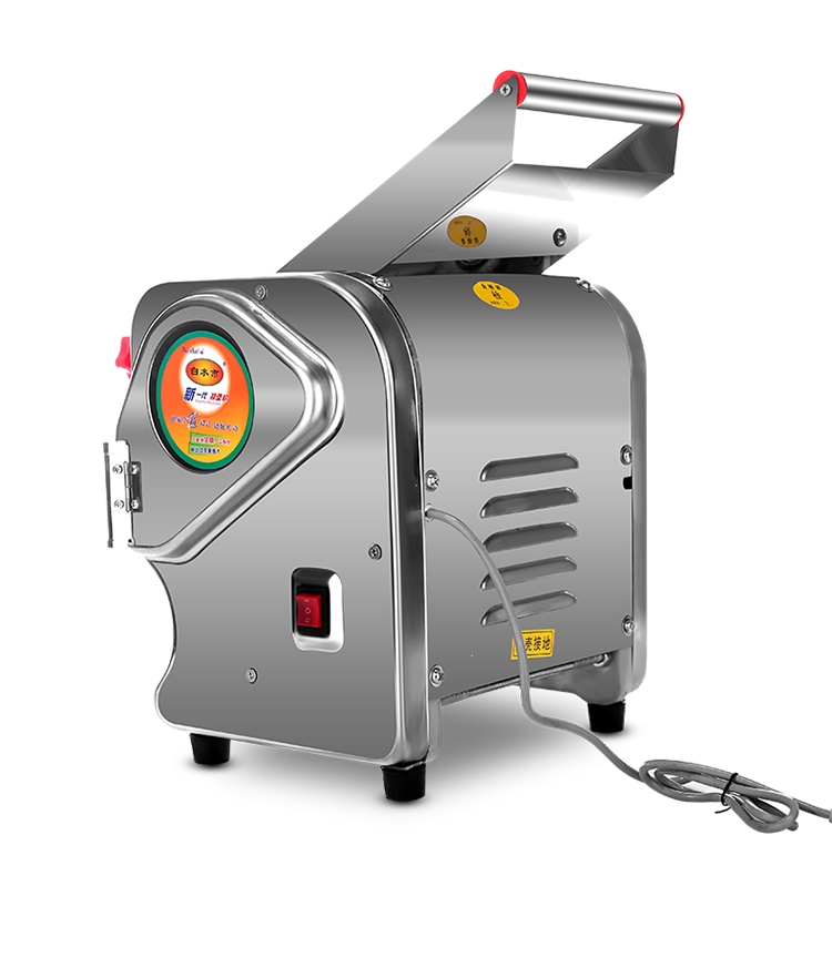 压面机电动不锈钢家用全自动面条机小型商用多功能擀面皮饺子皮机蓝色