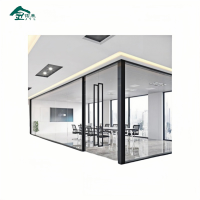 金佑莱办公室双层玻璃屏风隔断 JYL-PF-25030501 平方米