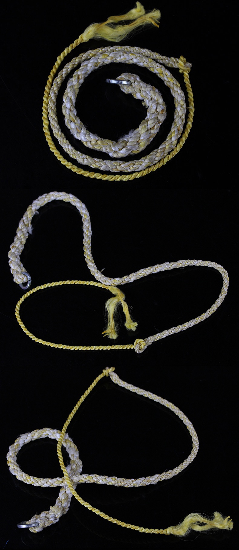 超级新品 因乐思(yinlesi)健身鞭响鞭甩鞭钢鞭辫梢鞭梢配件鞭哨皮鞭