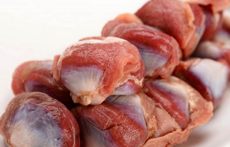 有检疫证附调料冷冻鸭胗2斤新鲜速冻鸭肫鸭肌胃卤煮