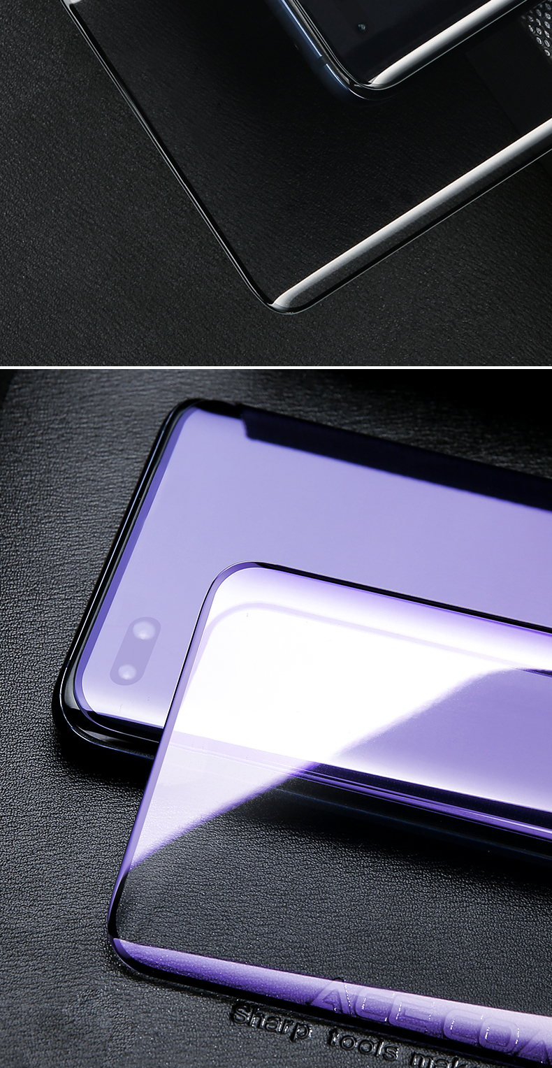 火豹华为40pro钢化膜全屏华为p40手机膜曲面覆p40pro蓝光钻石膜2片10h