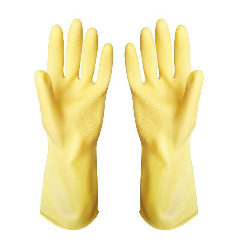保证越秀山手套加厚牛筋乳胶家务手套洗衣服洗碗胶皮手套越秀山l码20