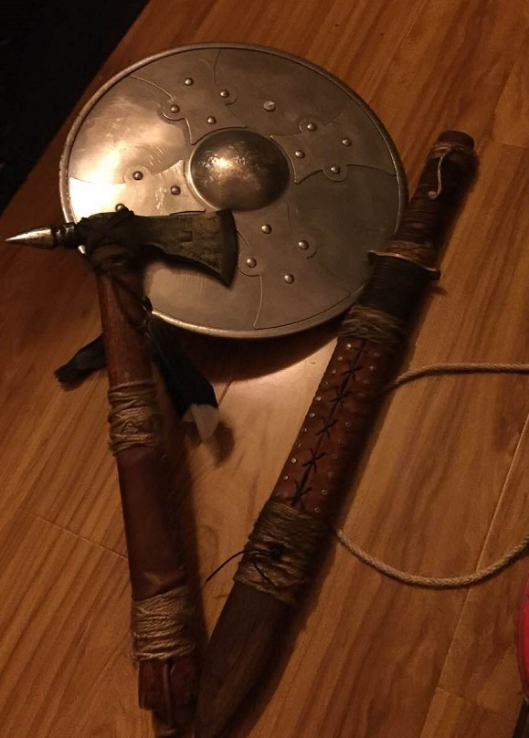 jing ping猎手 锻造斧 印第安战斧 猎斧 鹰钉斧 俄罗斯战斧 炉火锻造