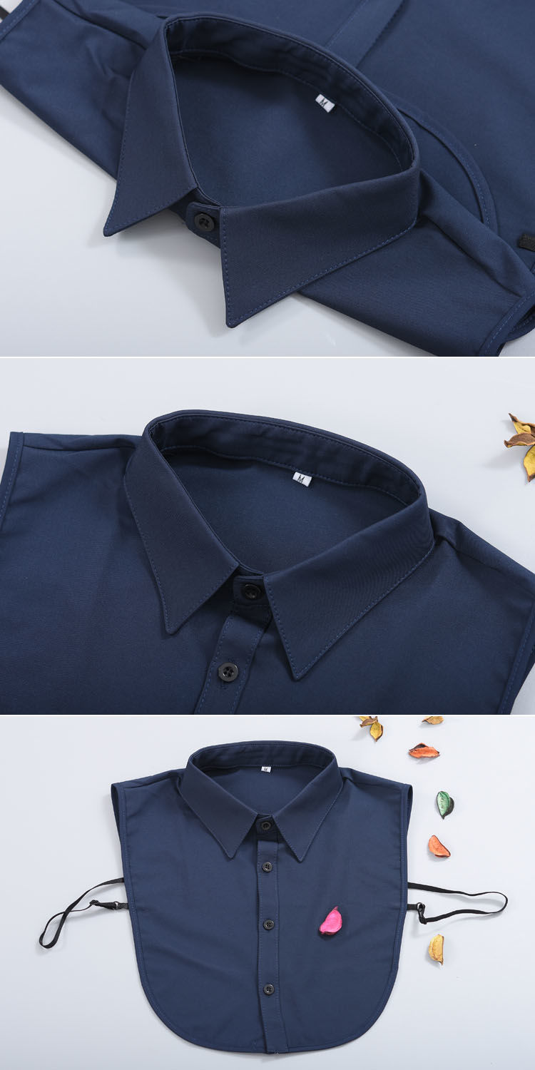 锦棉衬衫假领子毛衣衬衣领男女老少皆宜白色粉色百搭春秋冬季假领a106