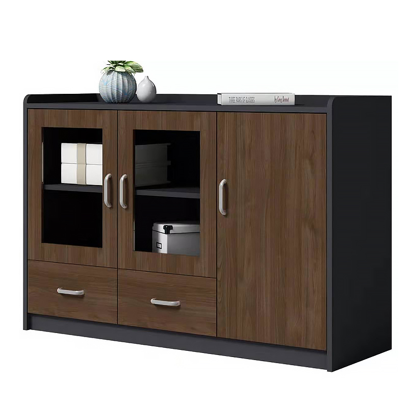 孚茂fmj-1101三门茶水柜储物柜矮柜备餐柜