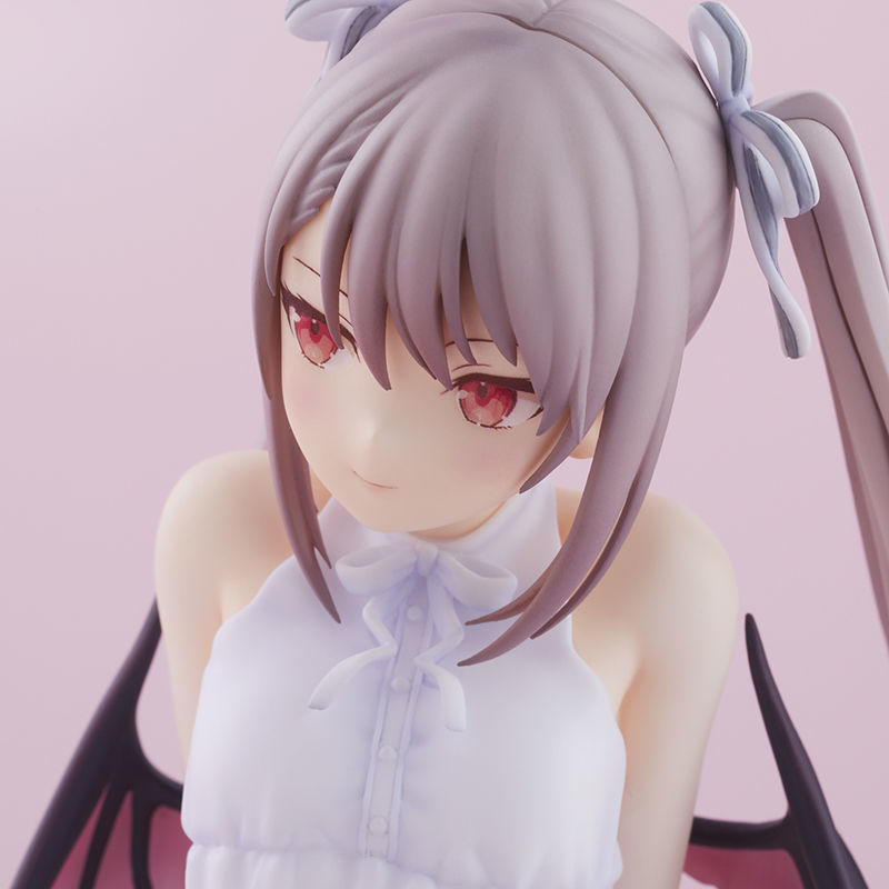 《小恶魔酱坐姿手办原画动漫模型二次元美少女人偶公仔机箱汽车摆件