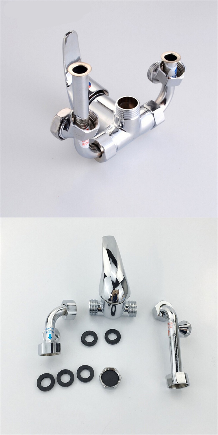 热水器混水阀储水式混合水龙头闪电客冷热开关阀u型阀