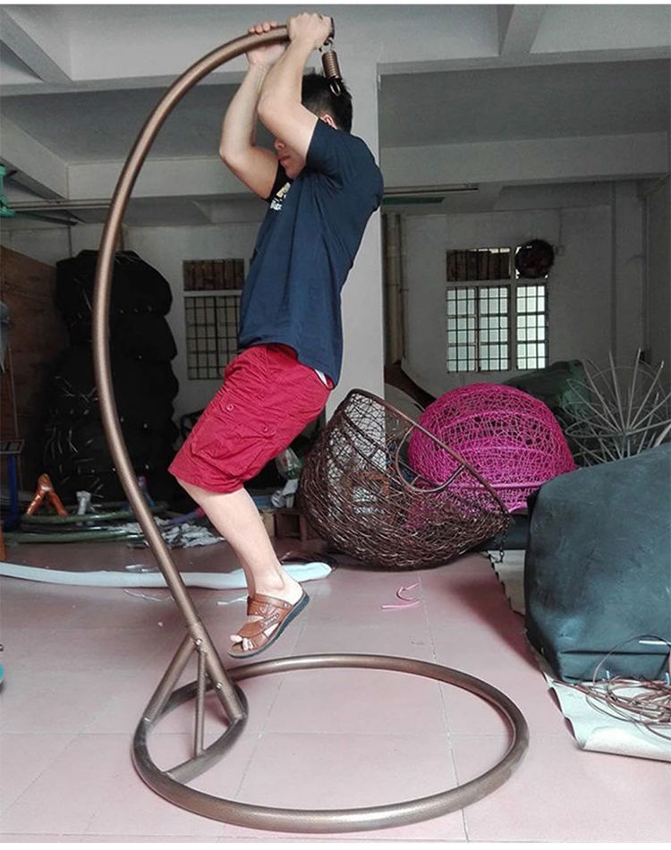 沙袋架拳击沙包架家用室内成人儿童吊式沙袋架子懒人秋千吊篮藤椅