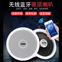 索爱(soaiy)SA-G6吸顶喇叭套装天花吊顶音响定压蓝牙功放分区背景音乐音箱主机