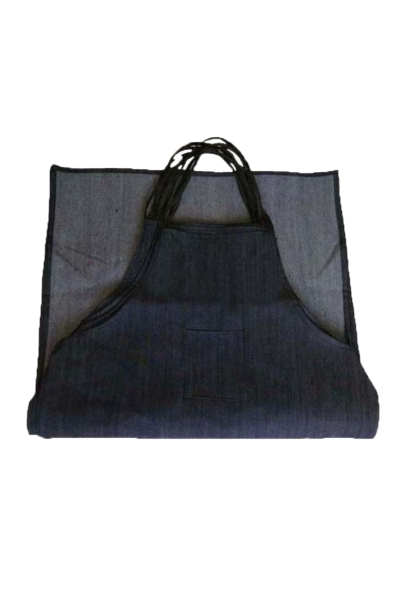 艺龄 围裙挂脖长身 牛仔布 /条