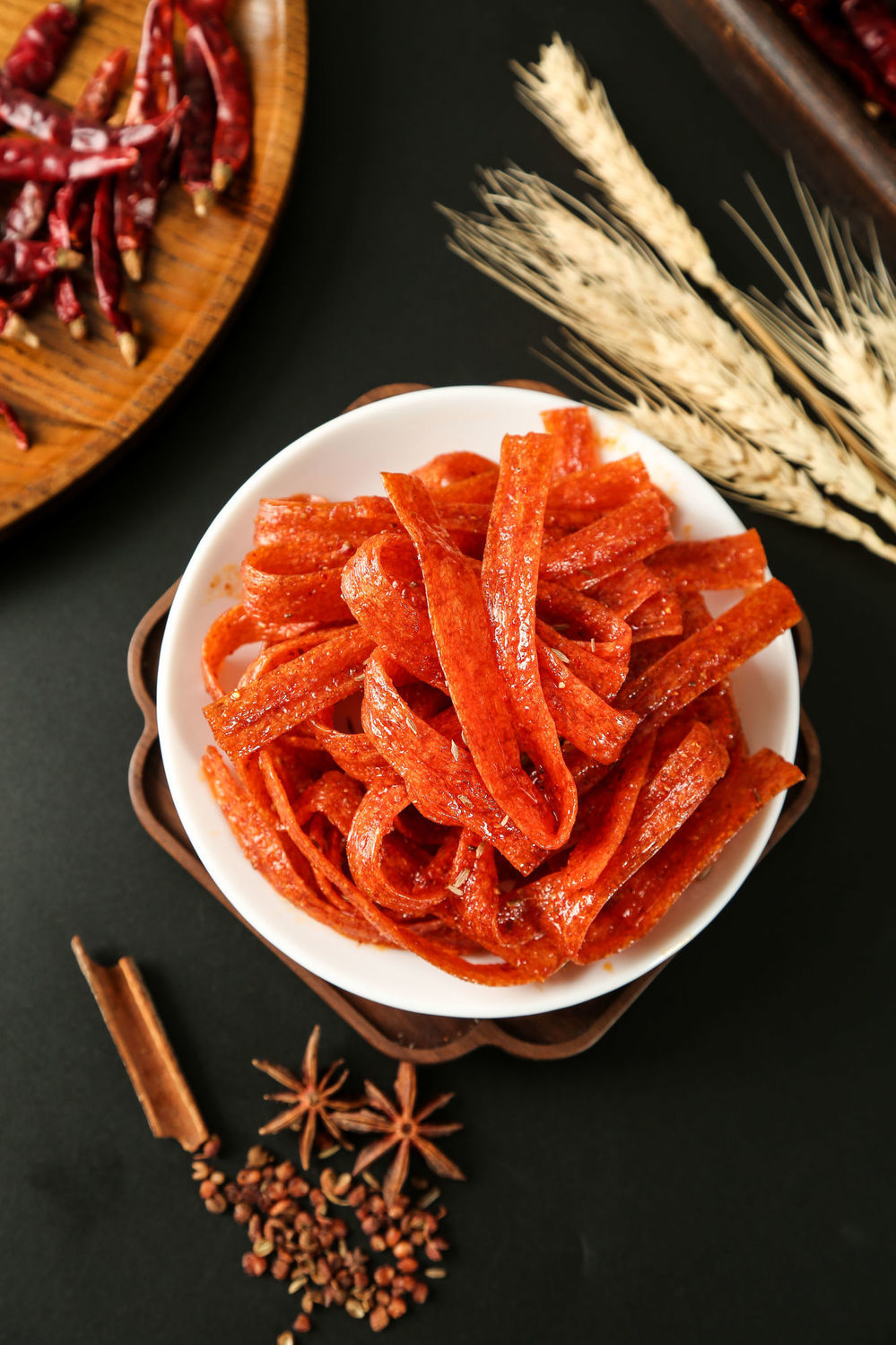 香油条湖南汨罗特产大包装麻辣条童年怀旧周氏周师博辣条零食批发 香