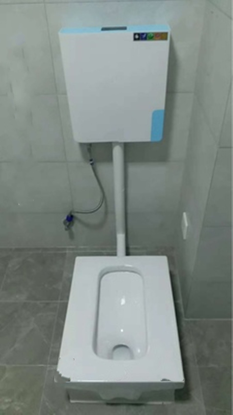 定做加高位蹲坐两用马桶改蹲便器家用台式防臭蹲坑墙排前后出水大便器