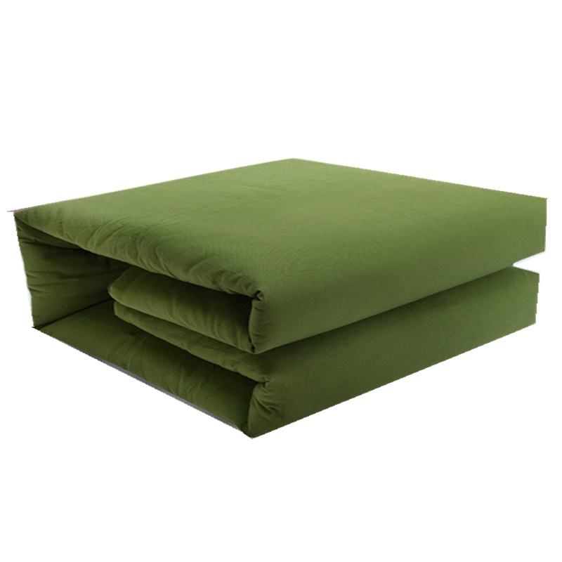 杉绢军被军训物质训练被装军绿热熔被zr002