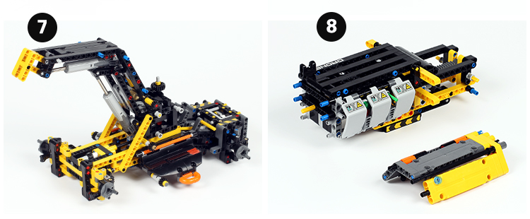 兼容乐高机械组科技系列沃尔沃轮式装载机42081男孩积木玩具