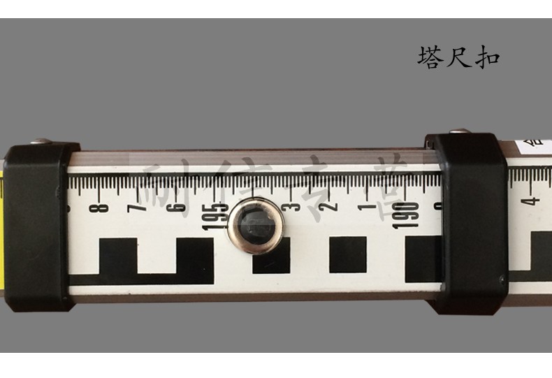 定做水准仪铝合金米塔尺测量尺双面伸缩尺3米7米加厚型刻度标尺配件