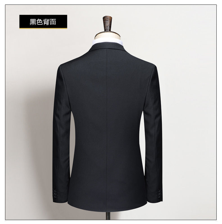庄吉男士西服休闲套装西装外套男薄款高档帅气潮流2021春秋季新款