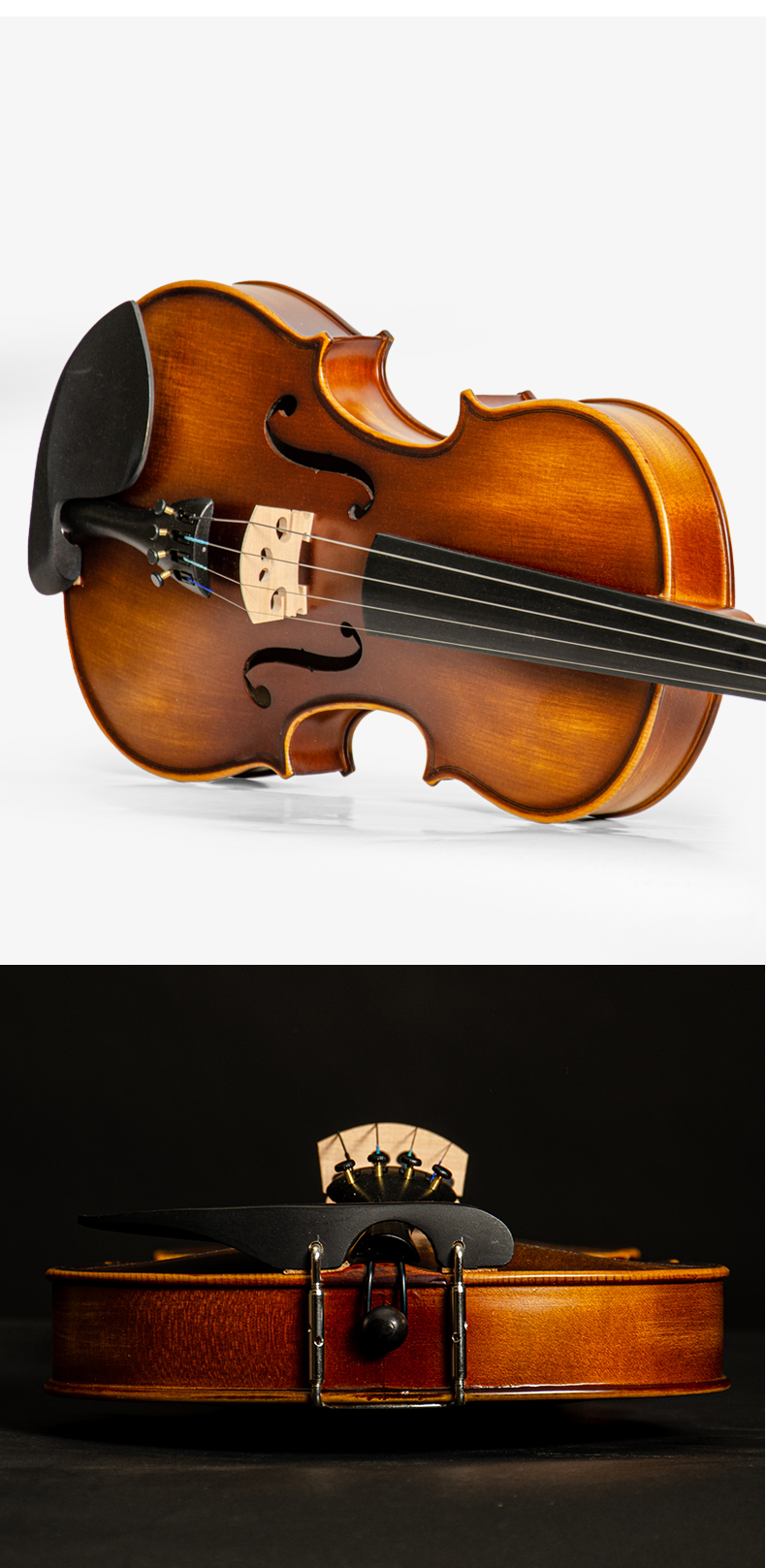 克莉丝蒂娜christina v03 手工小提琴 考级初学儿童成人乐器4/4 1/4 3