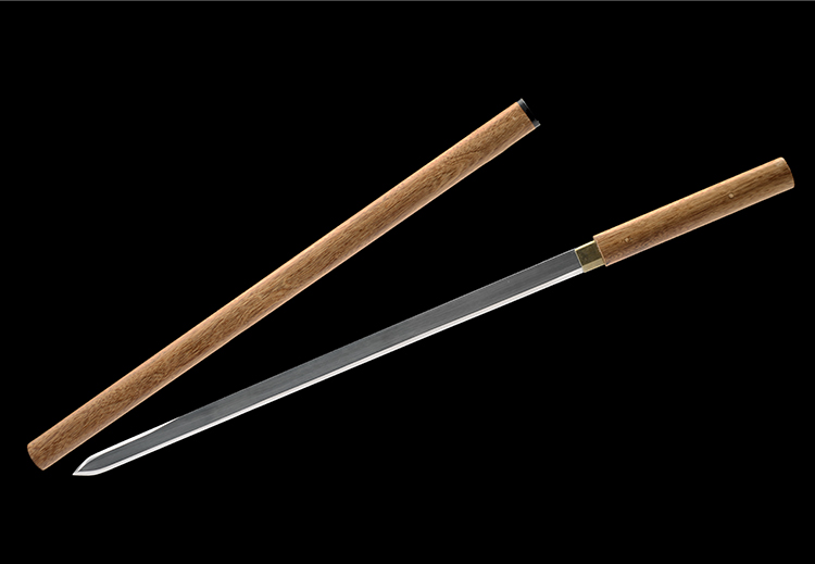 龙泉正品宝剑一体钢素装高锰钢唐剑长剑唐横刀剑冷兵器未开刃默认