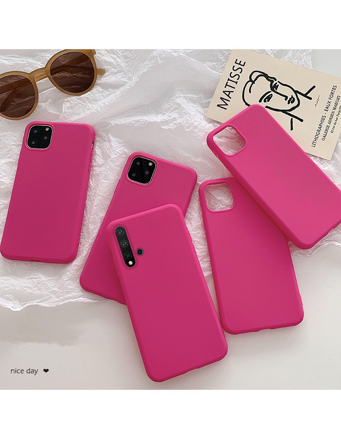 ins梅子色华为荣耀20手机壳荣耀30s保护套荣耀20i外壳v20荣耀20s全包