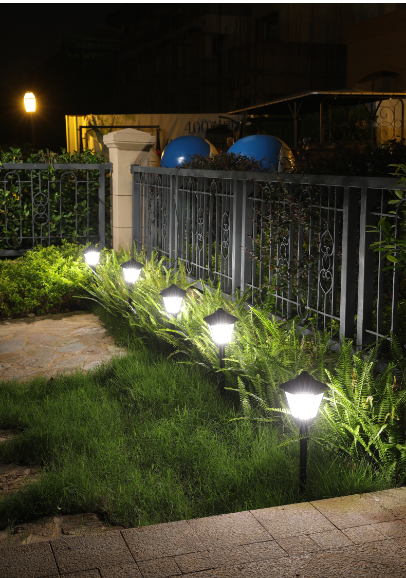 太阳能草坪灯户外庭院灯插地灯室外超亮防水led灯别墅景观花园灯中精