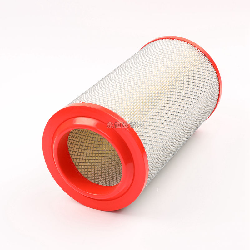 k2036空滤新款重汽豪沃轻卡42米统帅悍将电喷国五空气滤清器滤芯pu