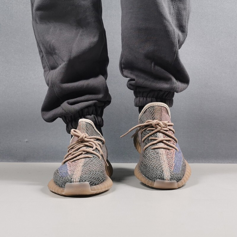 adidas阿迪达斯新款椰子yeezy350v2boost蓝棕褪色椰子鞋h02795