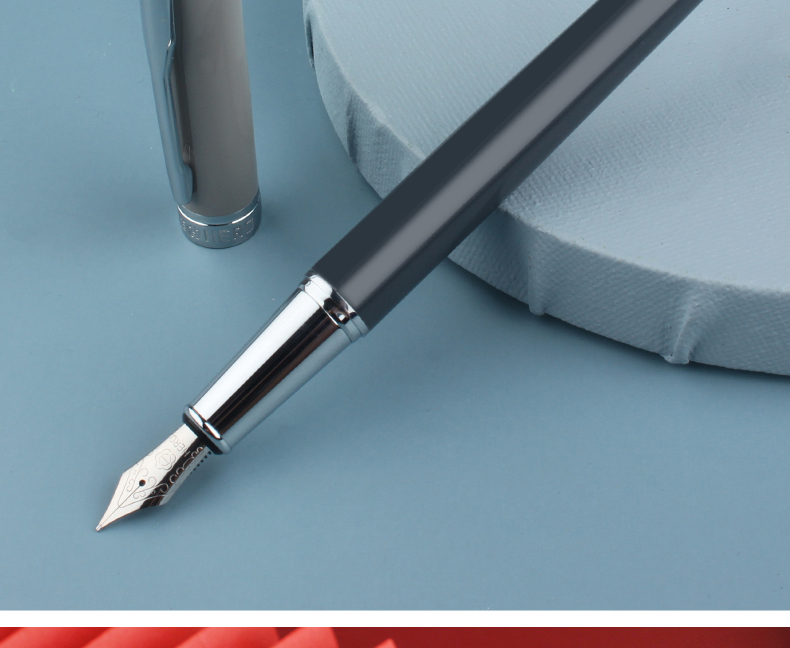 hero/英雄钢笔莫兰迪色6055a钢笔墨囊礼盒装礼物送礼用男士学生用练字