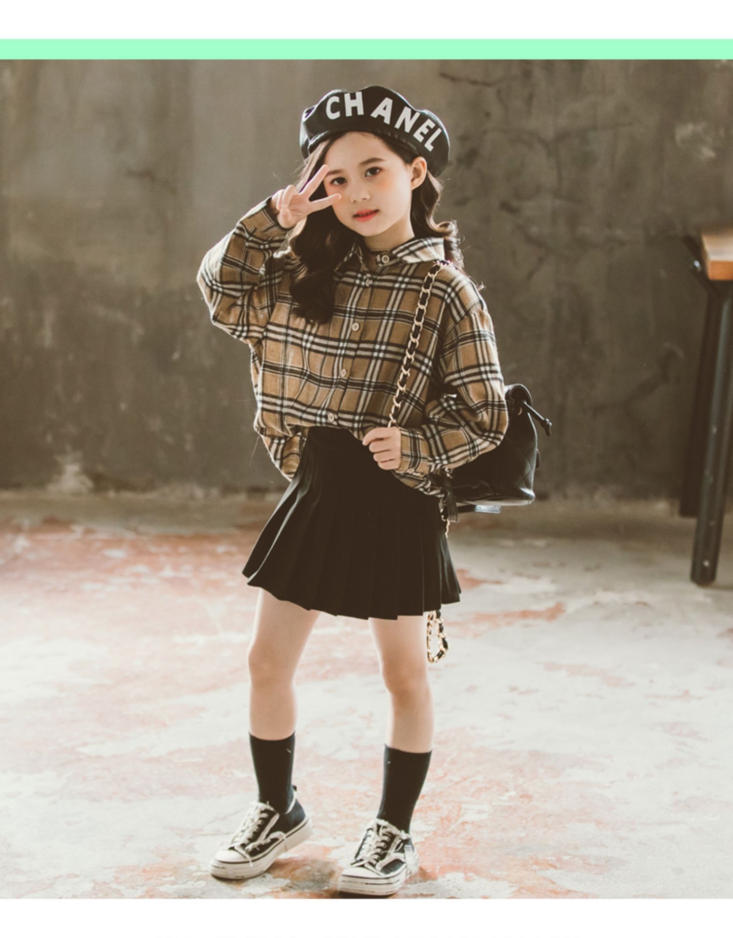 3儿童4女童连衣裙5春装2020新款公主裙子小孩网红洋气6岁女孩套装