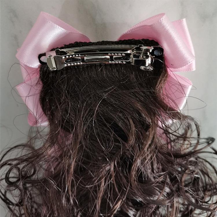 儿童假发夹可爱夹子小女孩蝴卷发不伤发