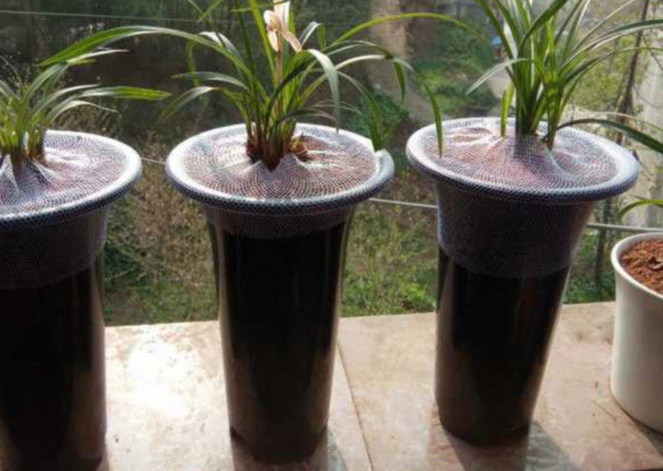 兰花盆网套塑料花盆防漏网兰花花盆专用网防虫害植物料散落网 大号网