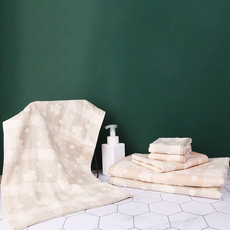 孚日洁玉麻柔棉毛巾7634cm1条装