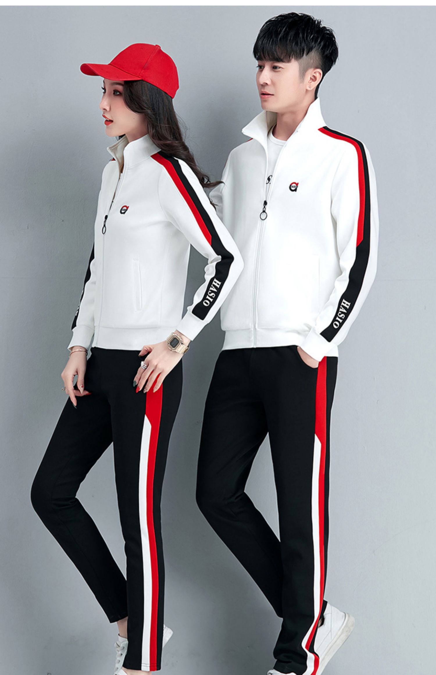 锋非凡运动套装 锋非凡 品牌情侣运动套装男女春秋季2021新款装秋装