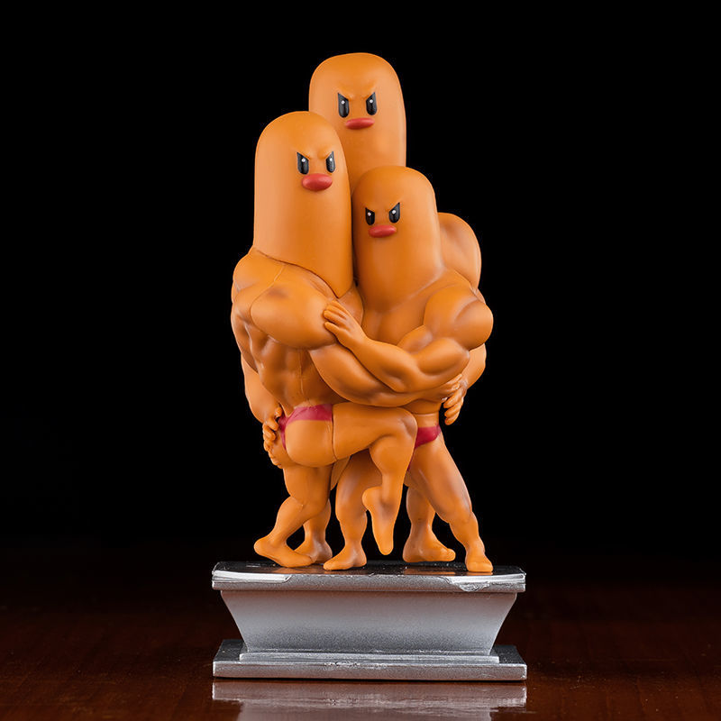 宠物小精灵gk肌肉猛男show皮卡丘小火龙杰尼龟妙蛙种子手办模型中号