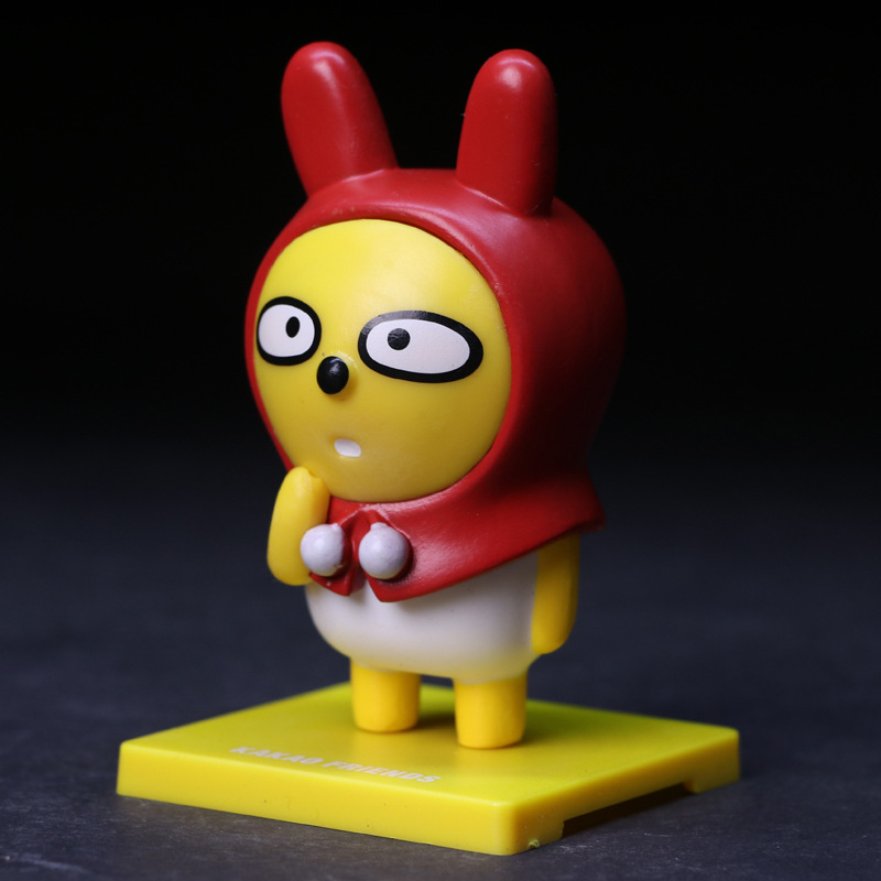 米芬工艺韩国kakaotalk表情公仔7款套装手办汽车摆件模型