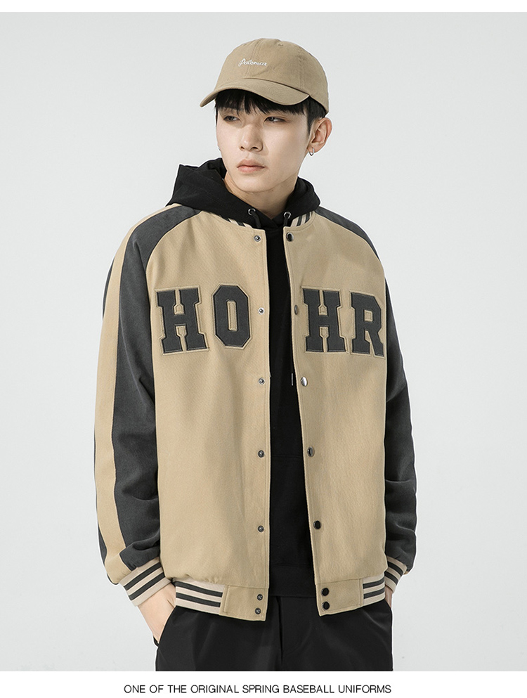 世纪男孩(centuryboy)男士夹克 boy夹克男士春秋季新品棒球立领外套上
