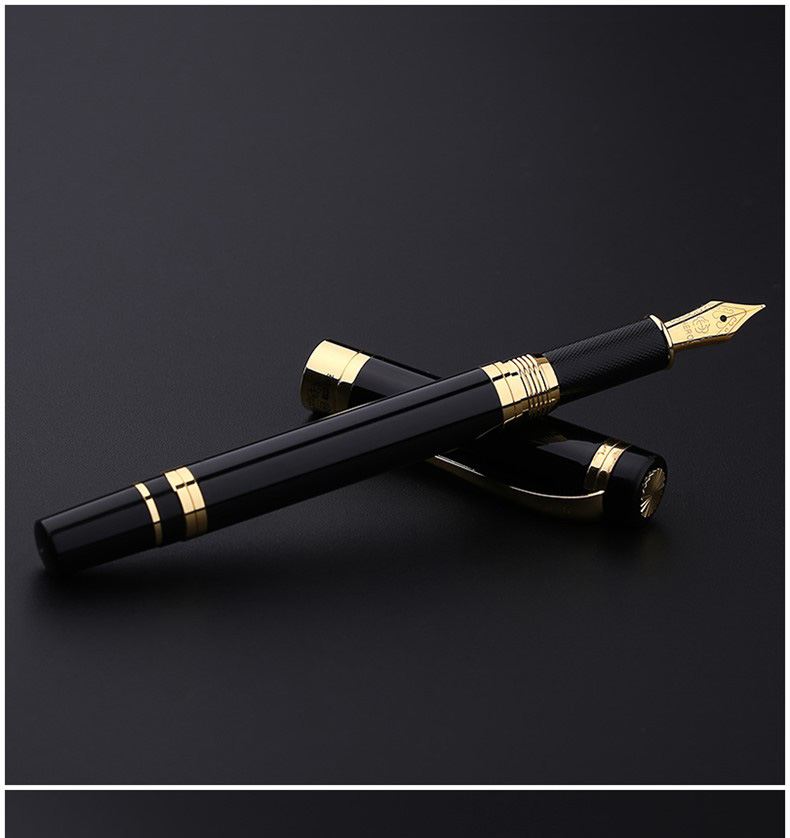 英雄hero钢笔商务办公日常书写铱金钢笔男女练字书法墨水笔975