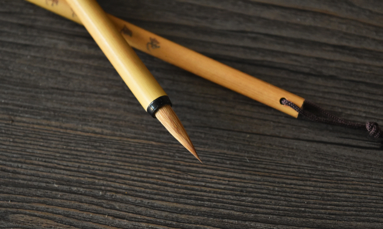 纯尾小狼毫小号小楷纯狼毫湖笔抄经初学书法入毛笔团购_高品质纯尾小