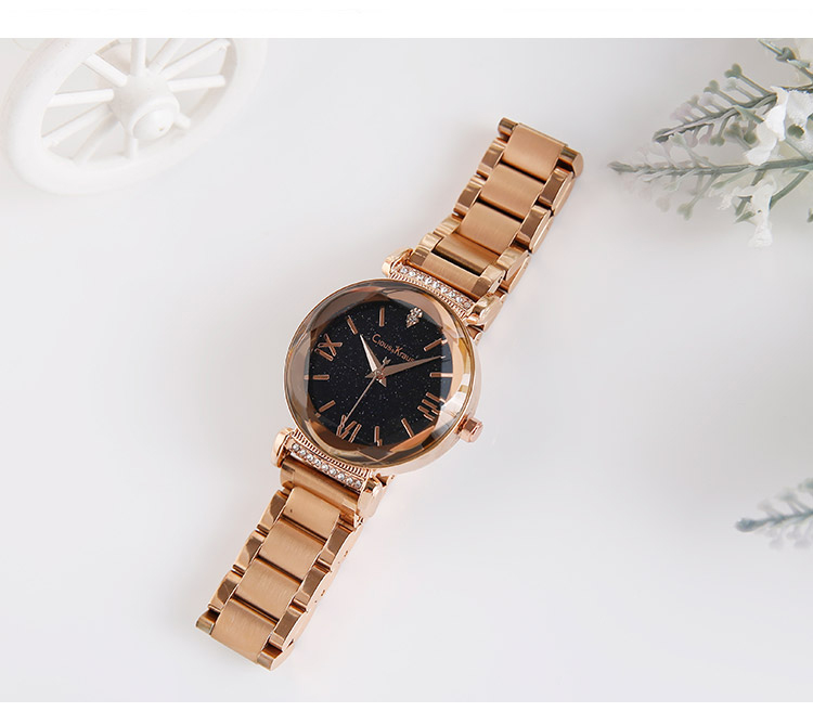 clouskrause经典款女士石英表