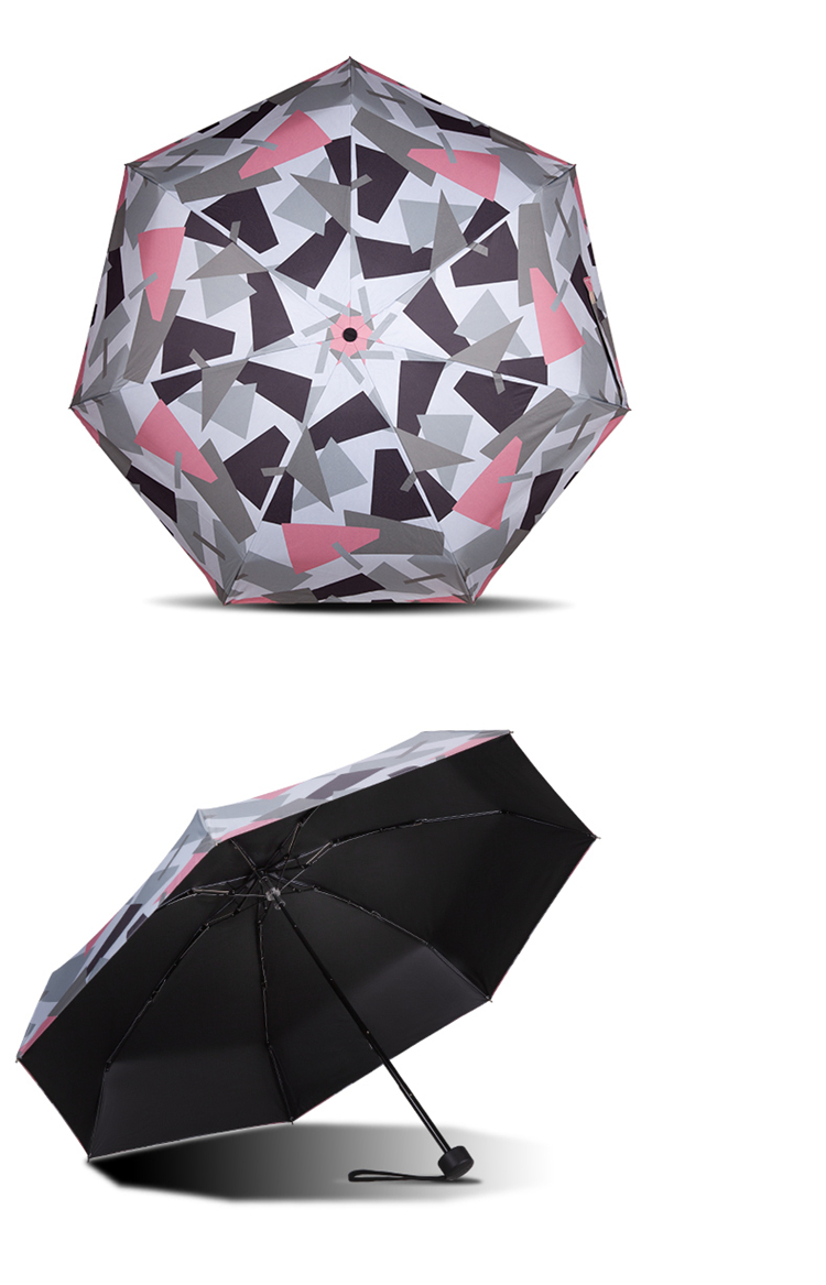 doppler原装进口抗风暴伞迷你便携防晒五折伞防紫外线遮阳晴雨伞