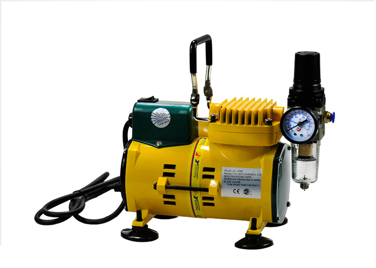 定做静音气泵气泵空压机小型便携式迷你气泵家用220v美术喷画模型喷笔