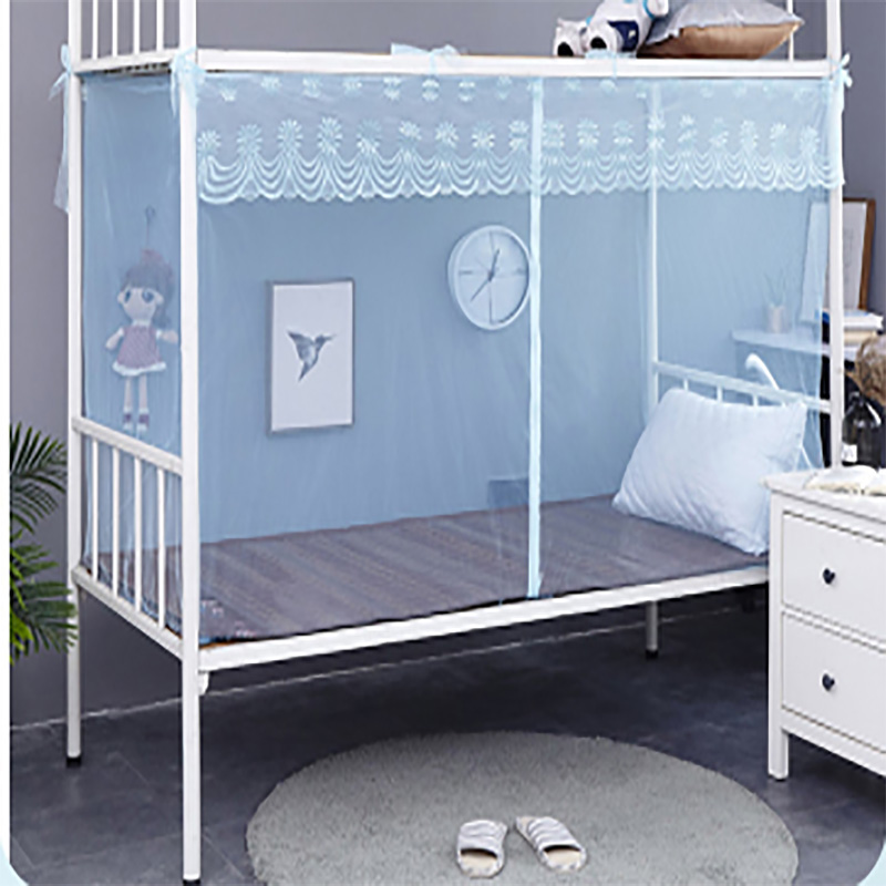 猛隆ml宿舍学生用单人拉链型蚊帐1米床ml00024