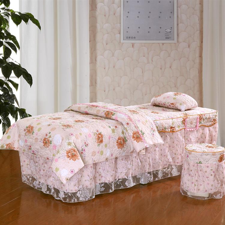 特价美容床罩美容院单件凳套单独枕套按摩洗头床罩单被套纹绣