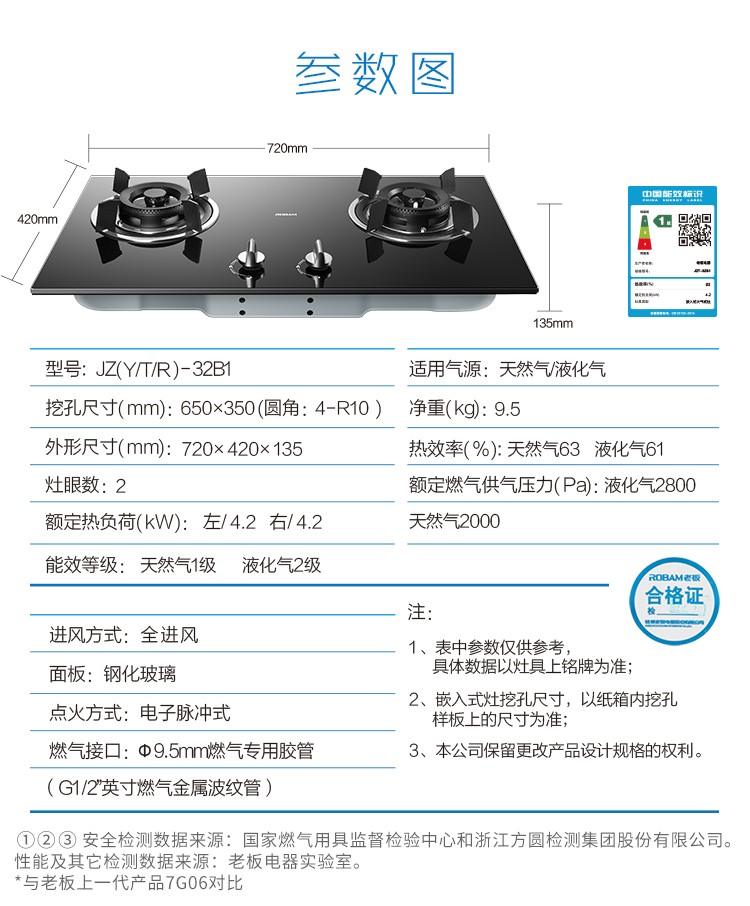 老板robam20m06吸力厨电套装27n032b1ht61014702x天然气侧吸烟灶