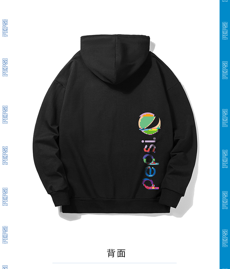 pepsi百事男女同款休闲时尚潮流宽松卫衣bsw2164