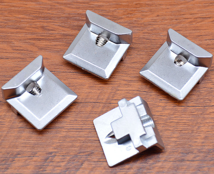 断桥铝窗户锁点内开内倒平开门窗锁扣隔热欧标铝合金塑钢门窗配件